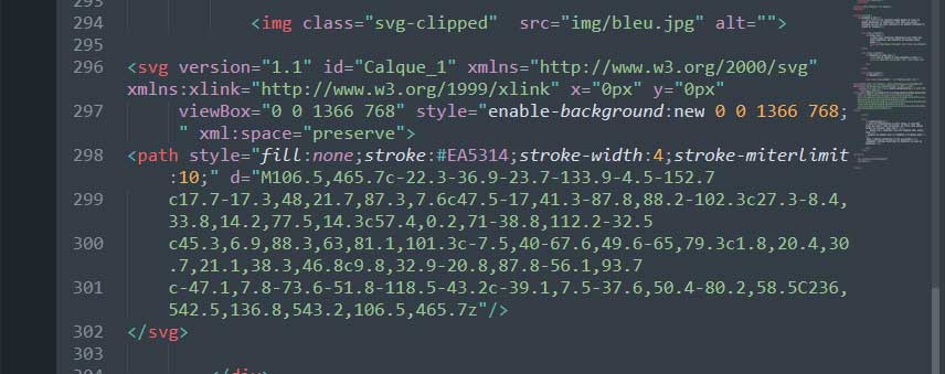  code forme svg